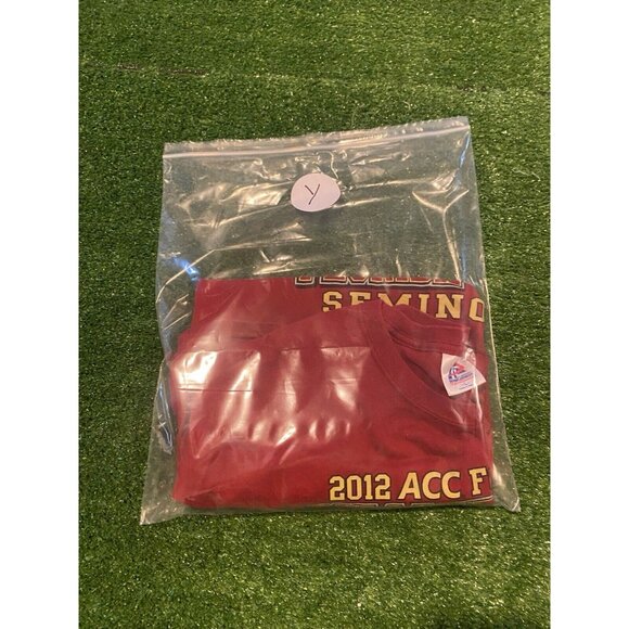 Florida State Seminoles shirt mens large football FSU unisex Retro ACC Champs Y - Picture 10 of 10